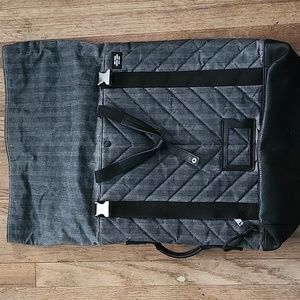 Jack Spade Halley Stevenson waxed cotton rolltop backpack